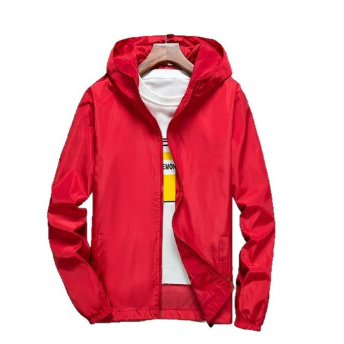 Wholesale Men and Women Windproof Jackets Spring Sun Protection Clothes Couple Class Uniforms Loose Large Size Outerwear Workwear with Logo Printing