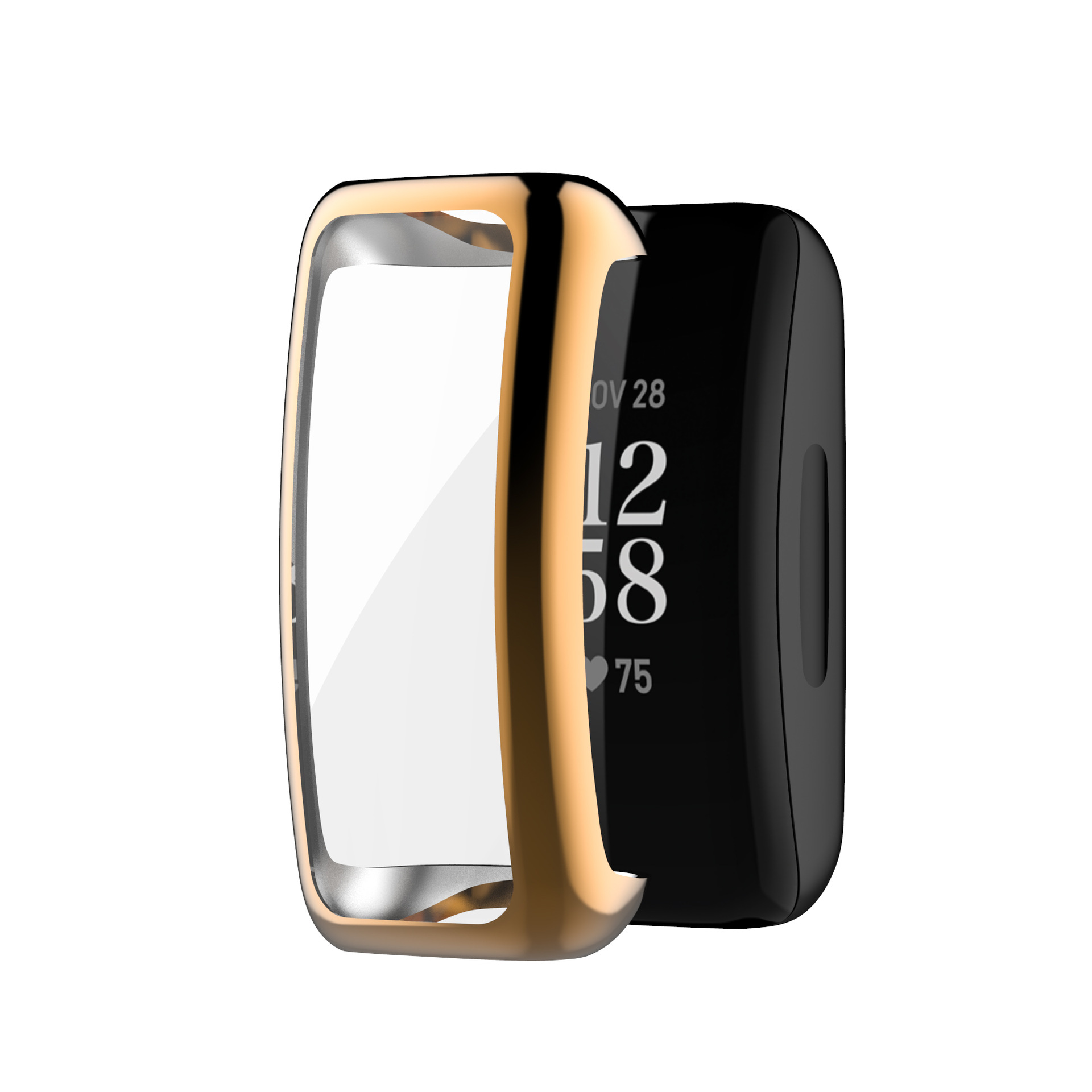 Suitable for Fitbit inspire2 watch case, smart watch case, inspire2 electroplated TPU all-inclusive case undefined