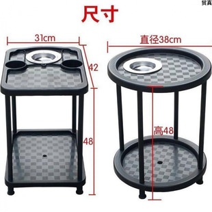 New Card Playing Teacup Table Mahjong Machine Coffee Table Tea Shelf Dining Table and Chairs Pedicure Ashtray Mahjong Room Side Table