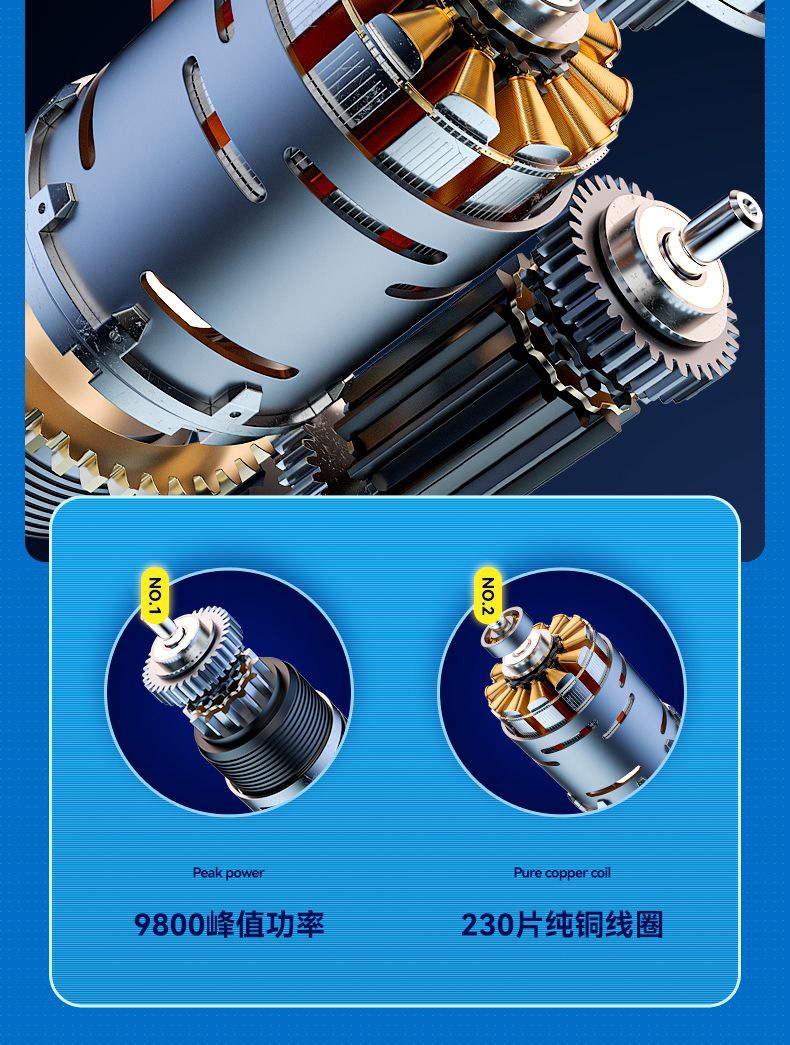 High-Pressure Car Washing Machine Tool, High-Pressure Water Pump for Home Use, 220V High-Power Car Washing Water Gun, Floor Cleaning Motor