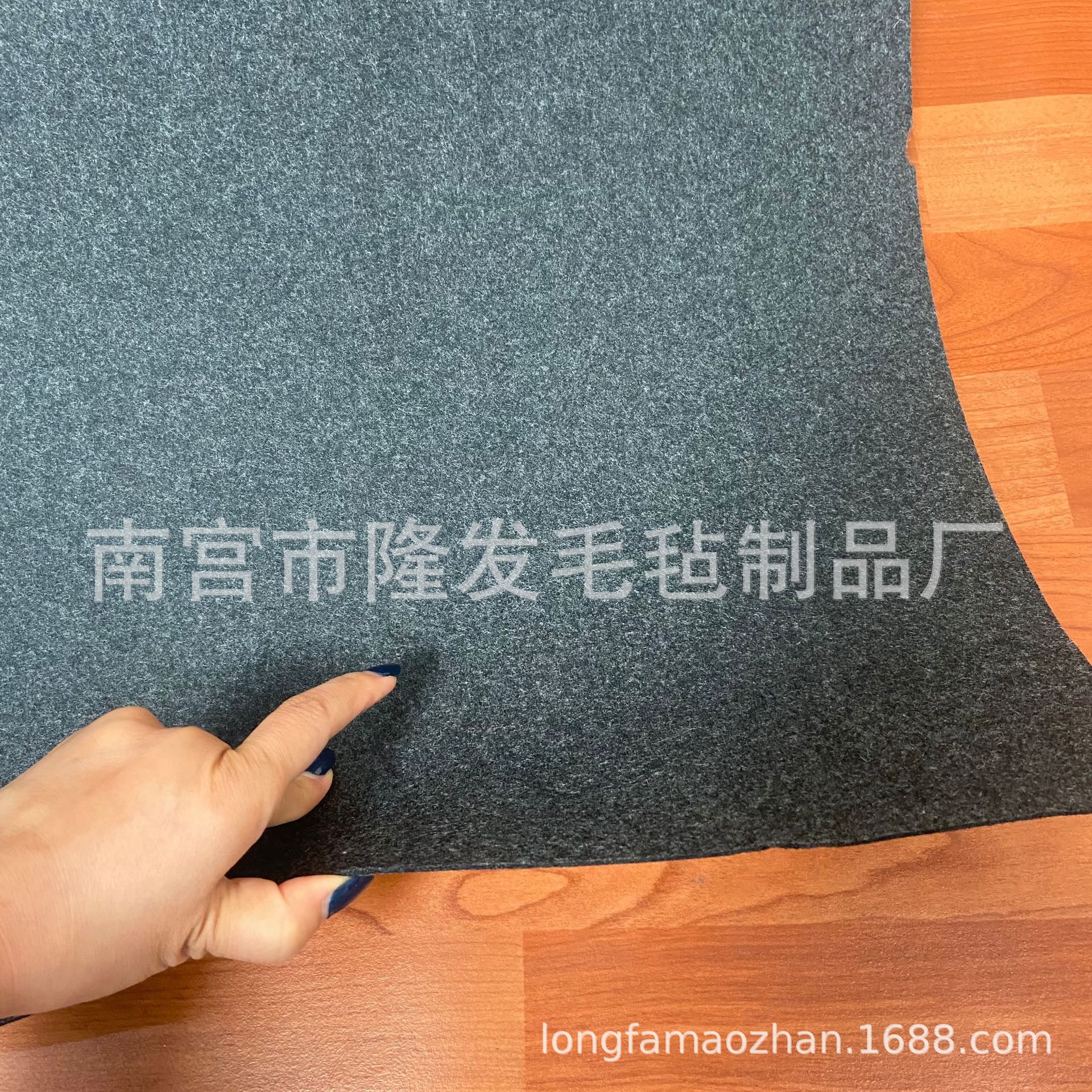 直供汽车发动机舱用高温阻燃毛毡 吸音减震密封降噪毛毡无纺布