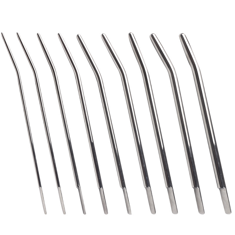Metal Urethral Dilator Prostate Massager, 260 mm Curved Zinc Alloy Sound for Men — detail image 3