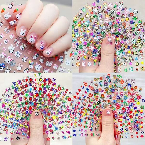 Safe kids nail stickers