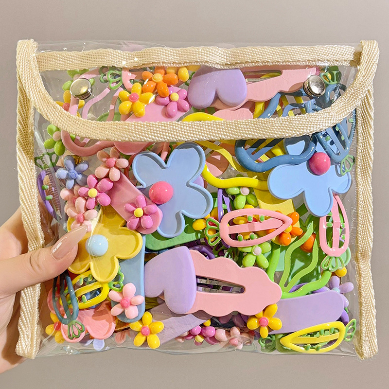 Clip de cabello de dopamina para niñas broche de cabello de la frente broche de cabello rotura BB clips lateral clips de cabello de bebé clips de frangeo toque