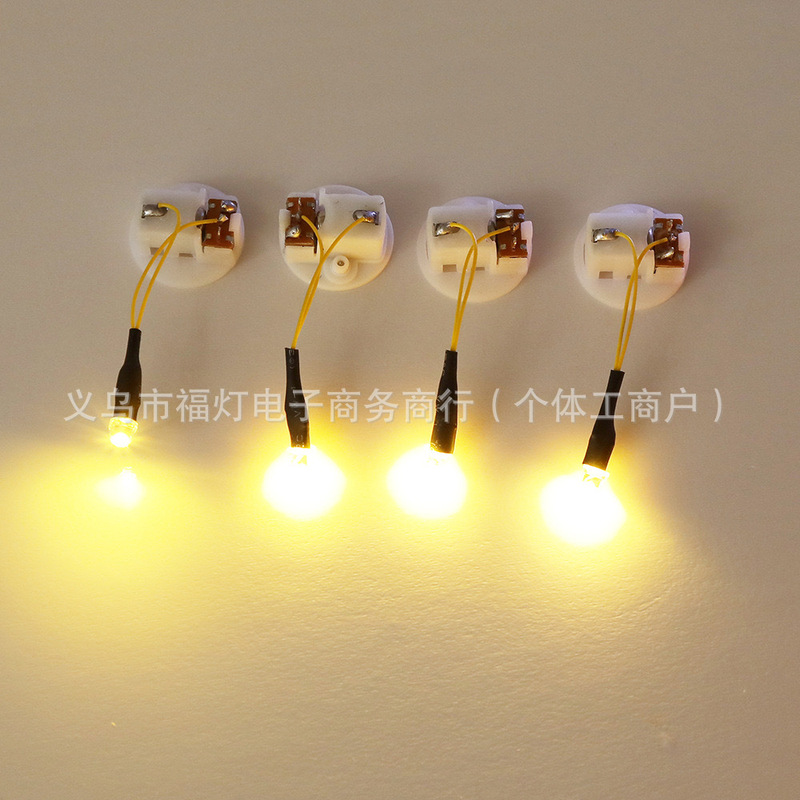 直径 2.35 センチメートルカラフルなナイトライトムーブメント電子キャンドル変色ライト発光人形アクセサリー工場マルチカラー|undefined