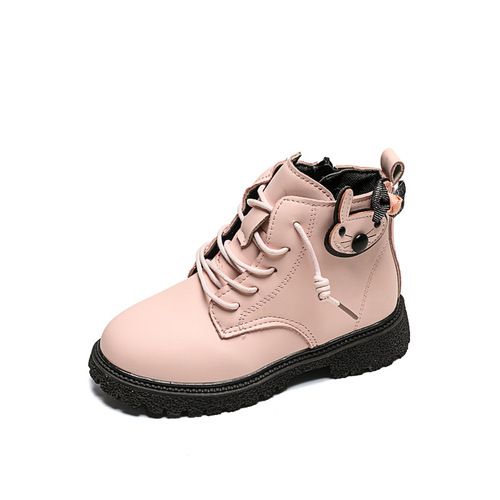 Children's Martin Boots,  Autumn/Winter New Arrival, Medium/Large Children's Soft Sole Girls' Boots, British Style Princess Boots