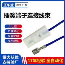 插簧端子连接线束 智能家居线束小家电线束2.8/4.8/6.3插片电子线