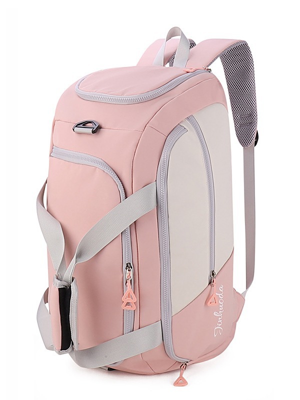 Nuevo tipo transfronterizo de bolsa de ejercicios de tres usos, bolsa de viaje de separación seca y húmeda, almacén de zapatos independiente, mochila multipropósito de gran capacidad