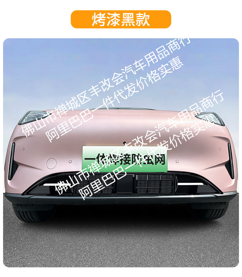 Suitable for Geely Xingyue Starry Sky Model/Original Car Model Integrated Welded Car Insect-Proof Net Front Grille Special Accessory