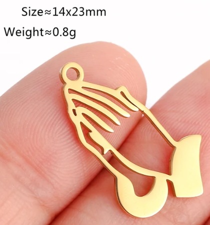 Plating Design 5 PCS/Package 14*23mm 22mm 304 Stainless Steel Star Moon Pendant