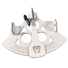 DIY科技小制作小发明航海测量仪六分仪模型光的折射益智玩具新品