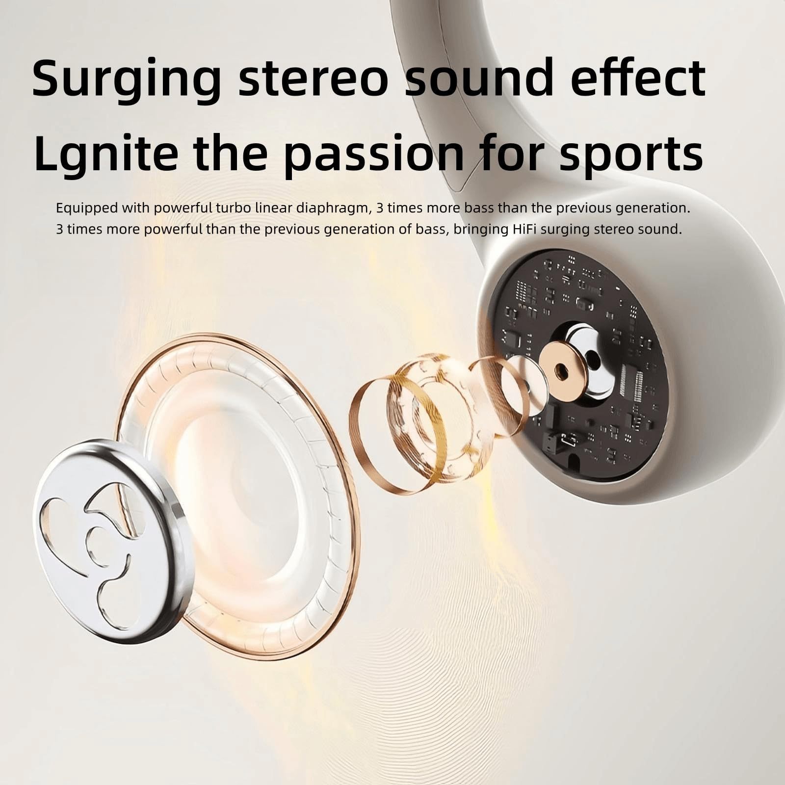 Kabellose Knochenschall Kopfhörer Wasserdichte Bluetooth Headsets_voghion.com