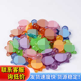 迷你夜光乌龟微缩海洋动物发光模型办公室荧光玩偶摆件装饰小玩具