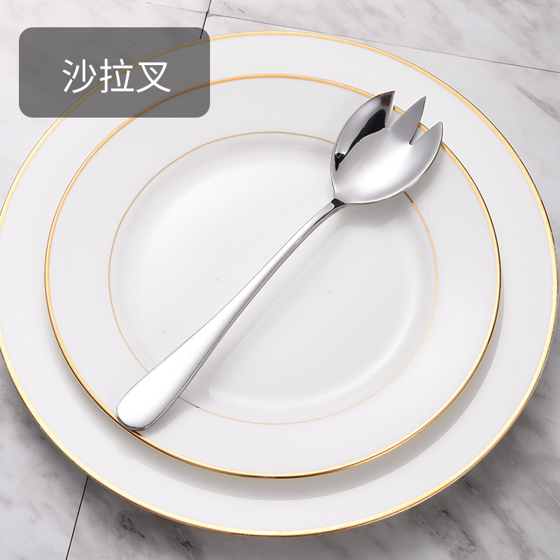 ステンレス厚手洋食食器81シリーズホテルステーキナイフフォークスプーン料理スプーン子供スプーン食事スプーン|undefined