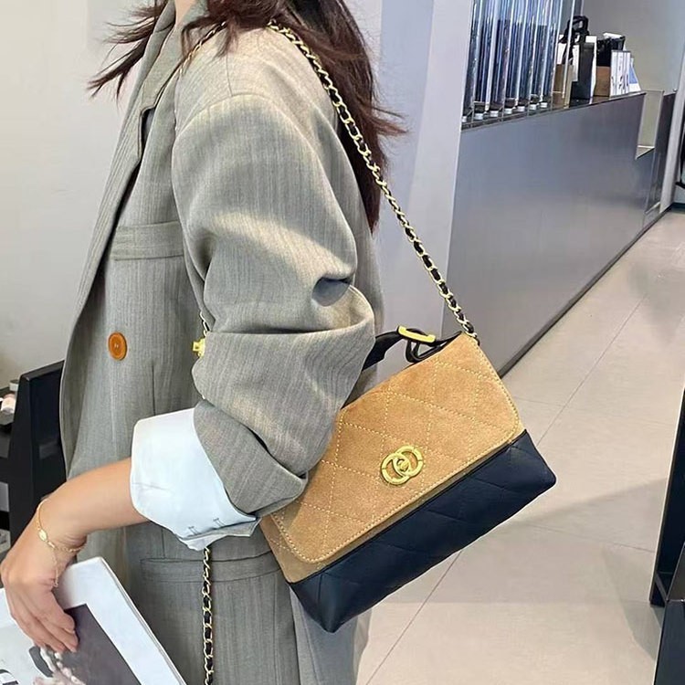 一件代发2025新款小香风菱格托特包复古大容量手提包单肩斜挎女包|undefined