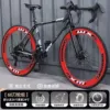 Exclusively priced at $60 - Black and red [Ultra-light tires, bold and thickened] - 24-speed pneumatic tires - smooth riding♜⚑