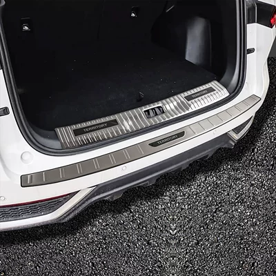 Dekorativ pedal başlıqları | tailgate rear guards, interior