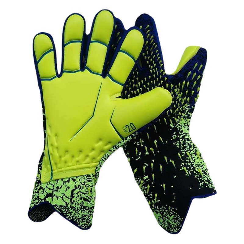 Manufacturer's Ready-Made Goalkeeper Football Gloves for Adults Goalkeeper Falcon Competition Professional Non-Slip Children's Gantry Breathable