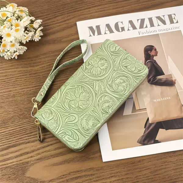New Fashion Women's Wallet Fashion Zipper High-grade All-match Money Card Holder Mother's Hand Bag for Mobile Phone Keys