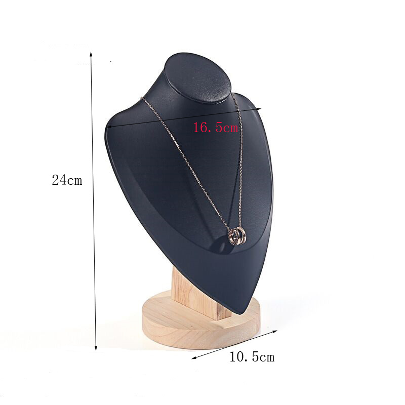 Modern Style Artistic Solid Color Solid Wood Wholesale Jewelry Rack display picture 3