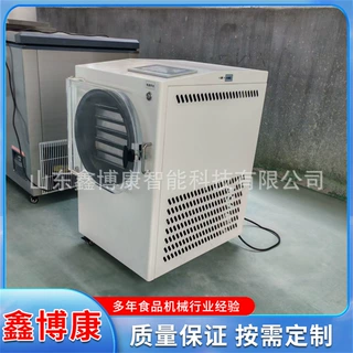 苹果水蜜桃片真空冻干机 蓝莓草莓冷冻干燥机 大型商用水果冻干机