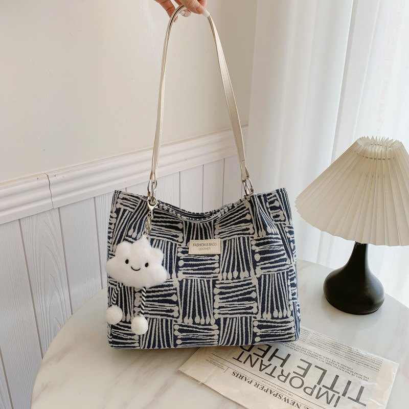 Bolsas casuales para mujeres 2024 nuevo tipo de clase bolsa de viaje bolsa de hombro de moda de otoño y invierno bolsa de gran capacidad