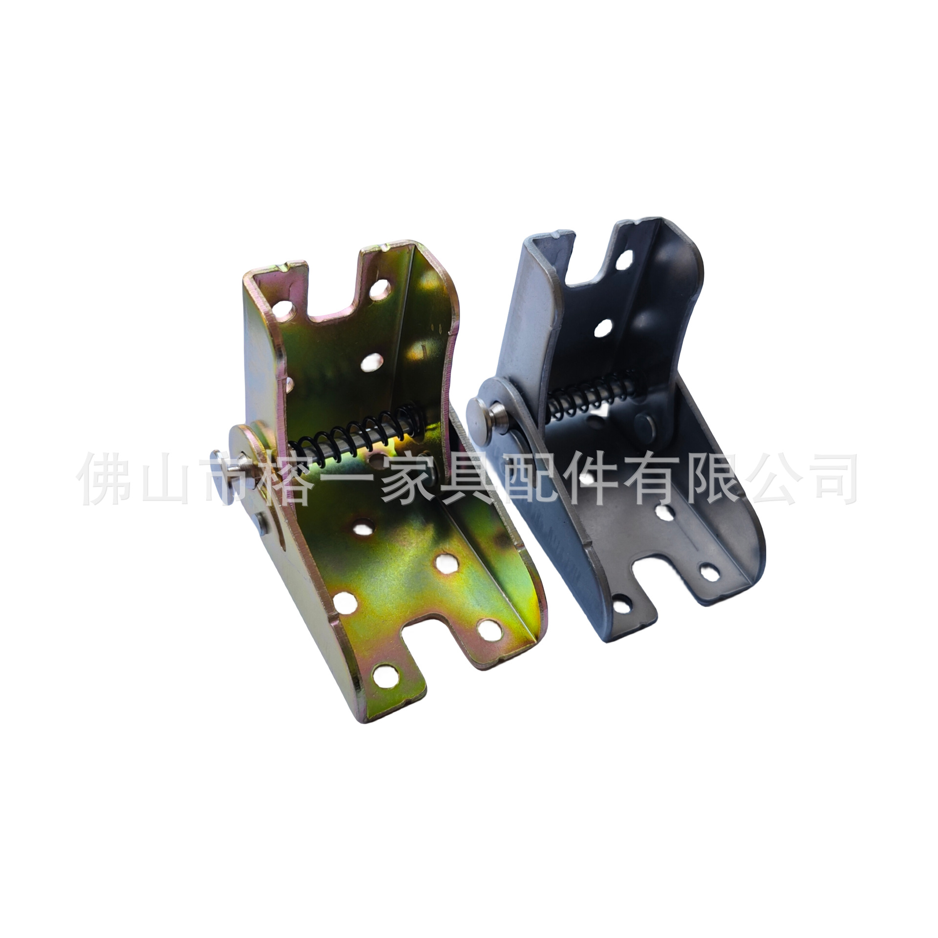 90 grados de autobloqueo Kang plegable bisagra mesa y silla de la pierna de plata plegable mesa de café muebles de hierro accesorios de hardware