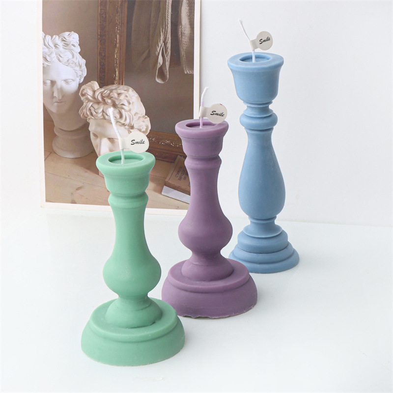硅胶复古烛台造型蜡烛模具 (4).jpg
