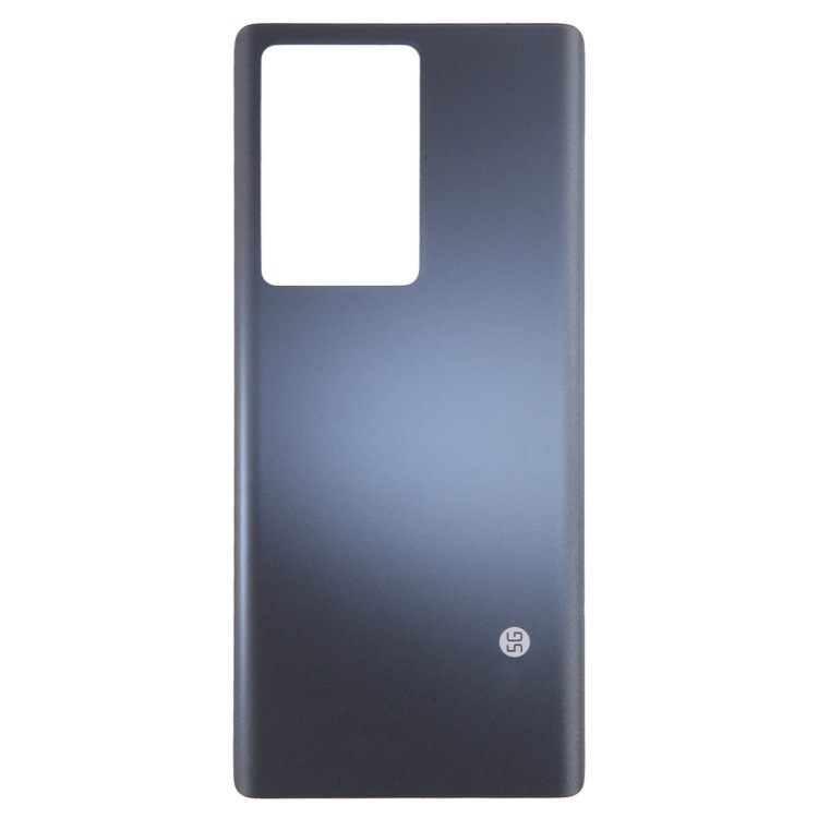 Para la cubierta trasera de vidrio de la batería ZTE Axon A41 Ultra 5G (color: gris)