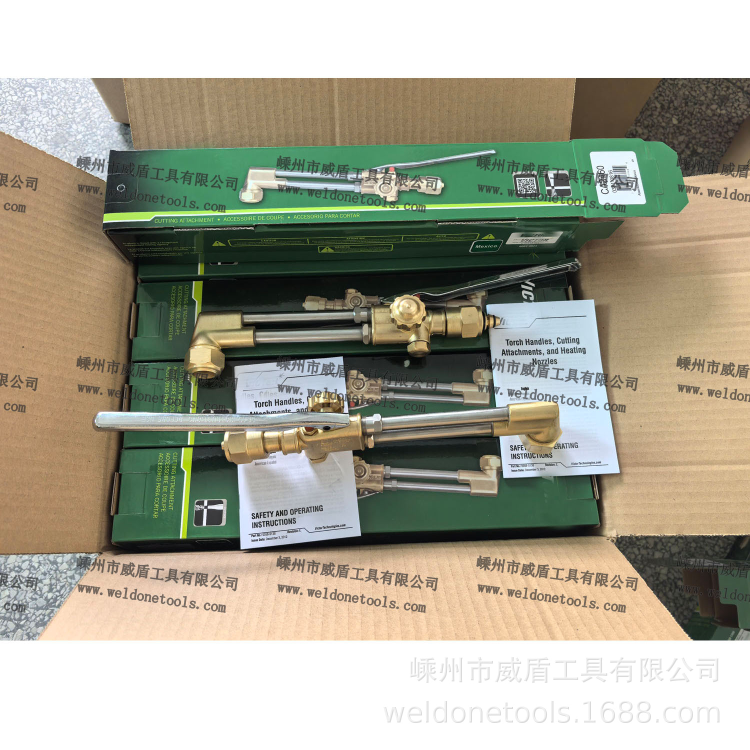 VICTOR割炬 重型割枪头部CA2460 CA2460 CUTTING ATTACHMENT