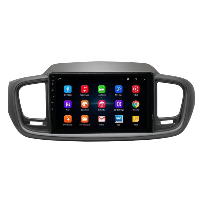 Aplicable a Kia 15 Soranto Android coche de navegación GPS todo en un coche que invierte la imagen en el extranjero