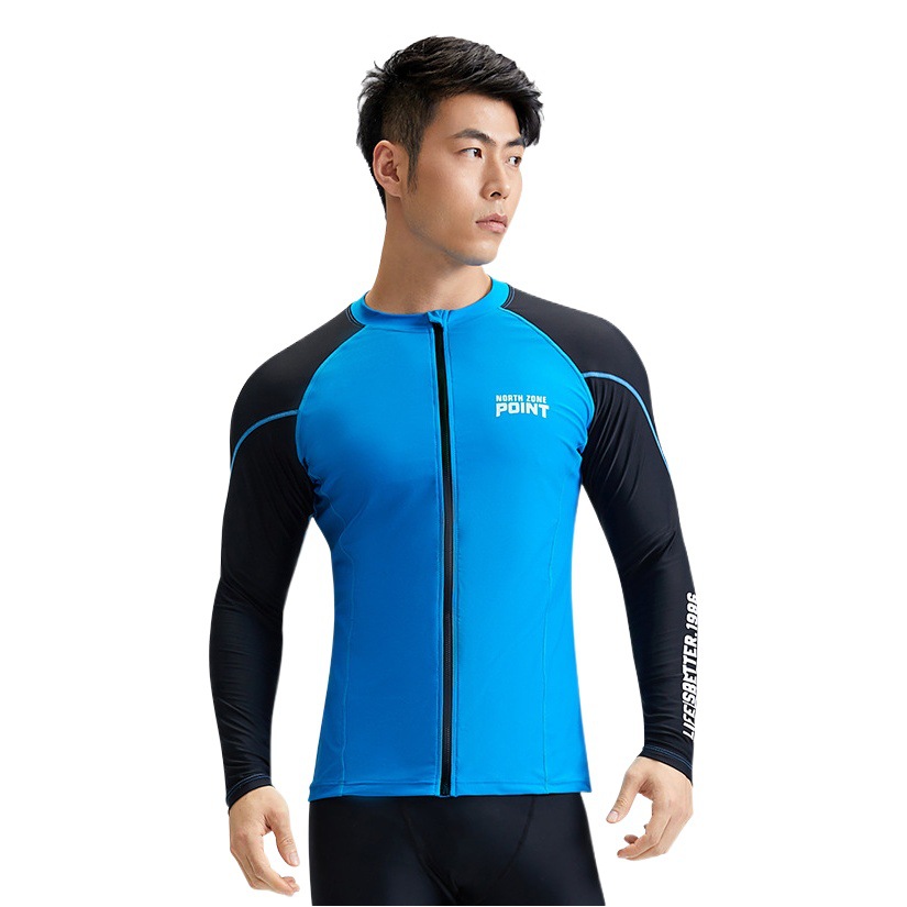 Summer new men's Nylon swimwear outdoor beach sun protection clothing breathable quick-drying surfing clothing swimwear wholesale