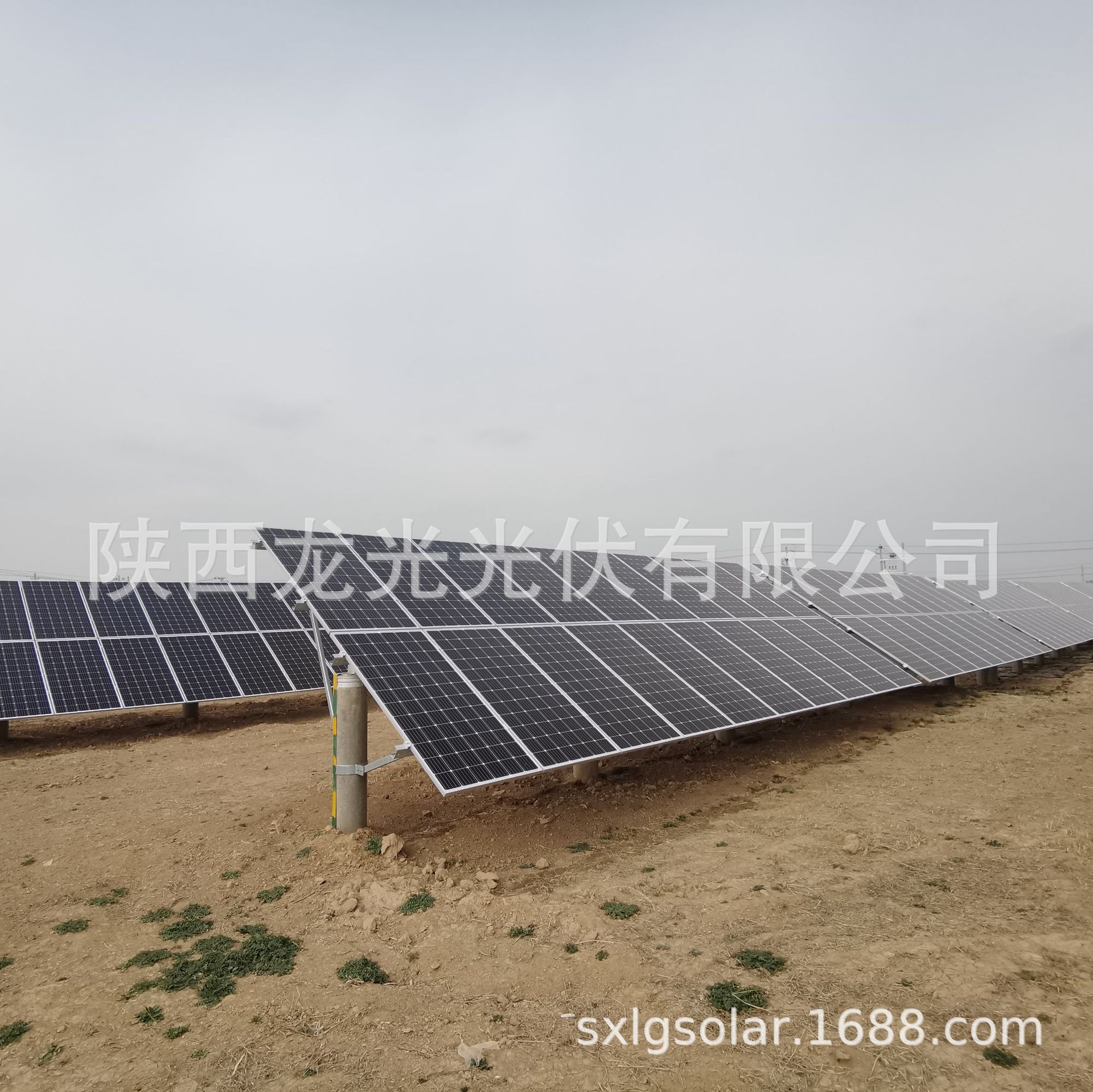 定制离网太阳能光伏发电系统100kw大型整套单晶锂电储能供电380v