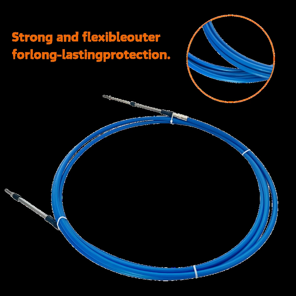 Подходит для подвесного мотора Yamaha, блок дистанционного управления, трос ускорения дроссельной заслонки 33CC, 1 шт.