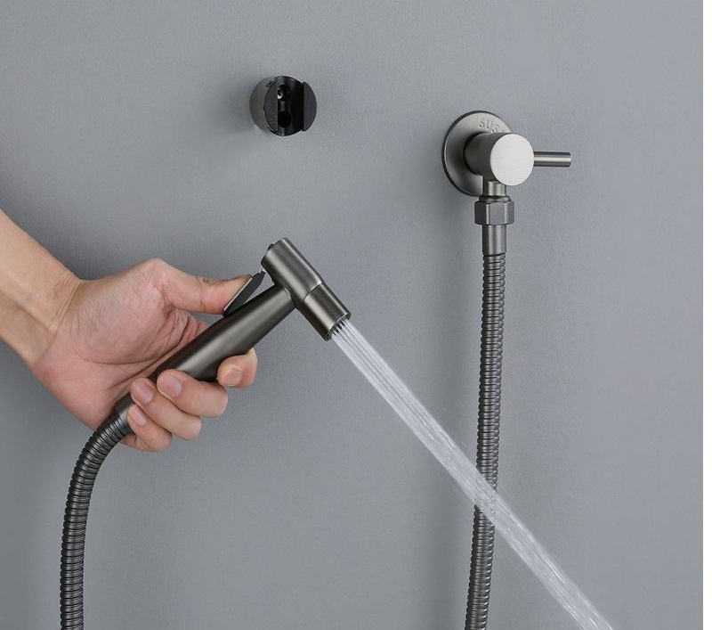 Manufacturer wholesale household toilet spray gun cleaner, multi-functional pressure-increasing nozzle, handheld set for scale removal undefined