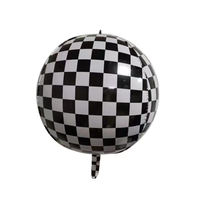 22 pulgadas Disco 4D Balones de aluminio Balones estéreo Bar Club Atmósfera Decoración Balones de aluminio al por mayor Láser image 12