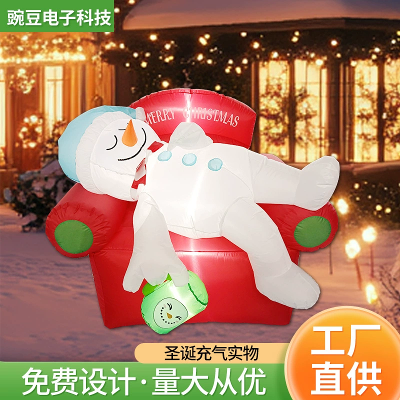 Портативная inflatable Christmas gas model?