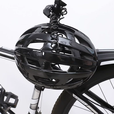 Anti-Theft Retractable Steel Wire Lock, Helmet lock
