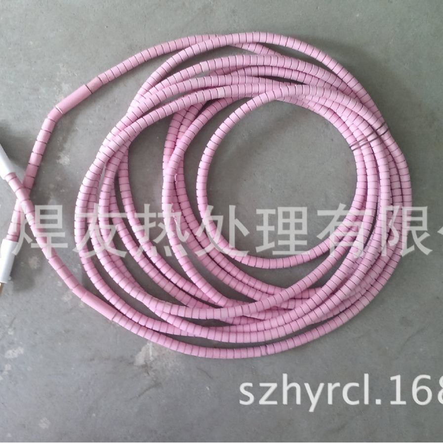 SCD管道热处理绳型电加热丝 绳状形管道电加热器