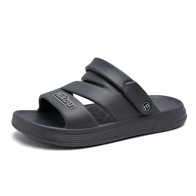 Zapatillas premium 2025 nuevos niños verano nuevo estilo ropa exterior antideslizante zapatillas de playa para el hogar interior