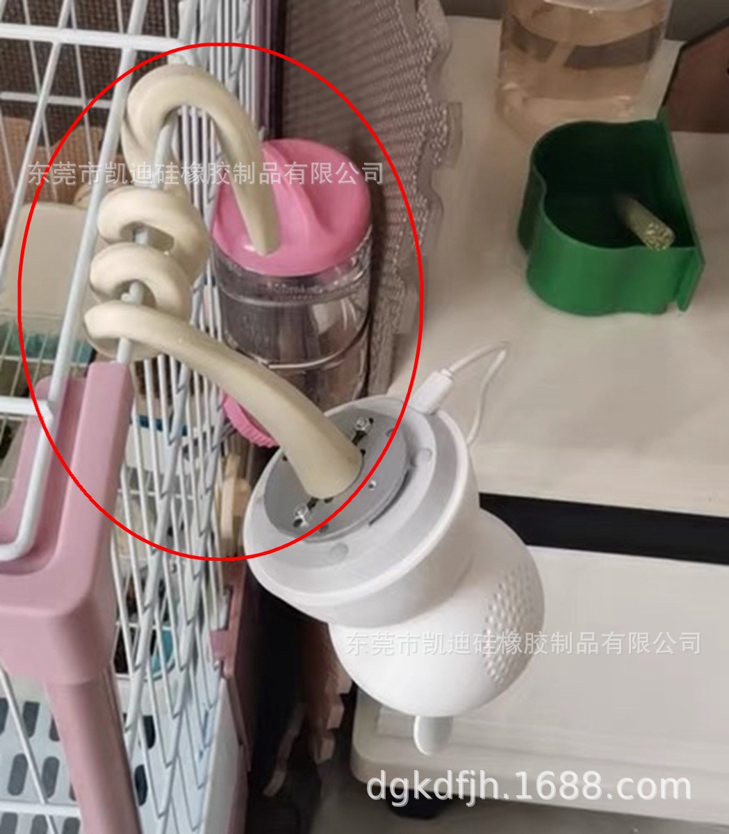 软管硅胶支架 硅胶外皮 金属内芯 可站立 可缠绕 自由安装 支架