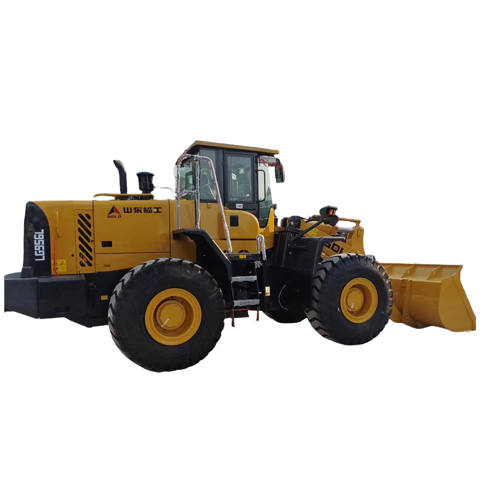 SDLG LG956L轮式装载机使用带铲斗的前装载机出售