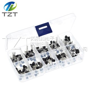 200PCS TO-92 diode transistor 10 specifications each 20N2222 BC337-C1815