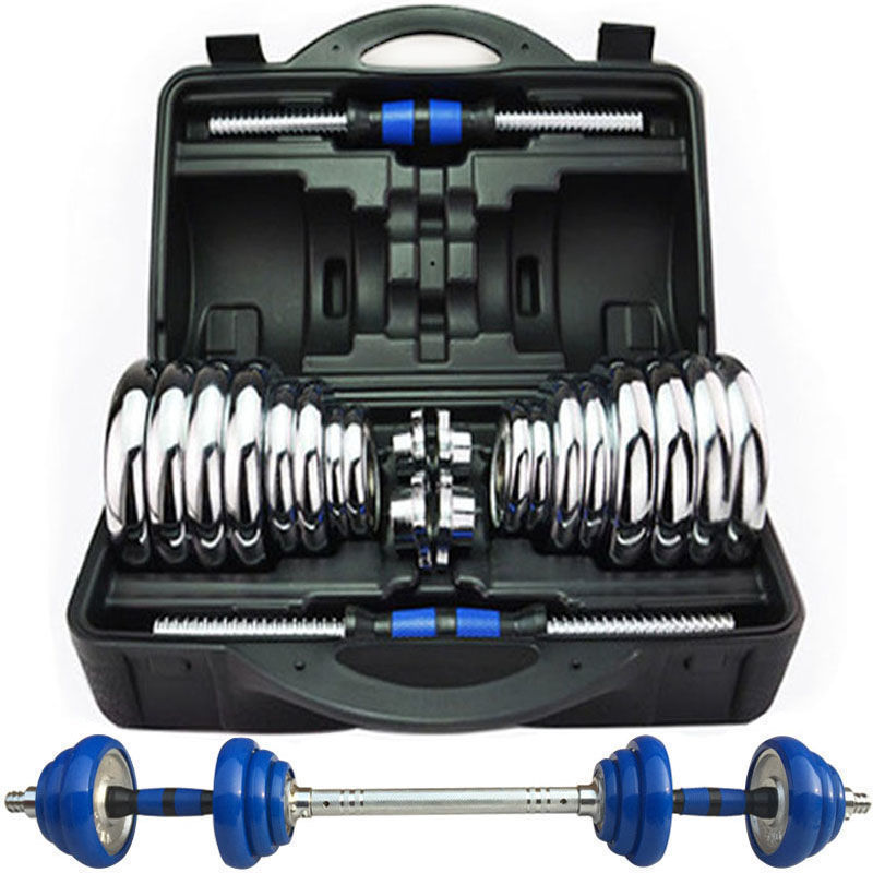 electroplate Iron dumbbell man Bodybuilding equipment 20 kg . 30kg60 Barbell household a pair student beginner