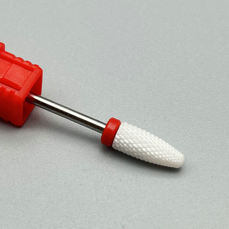 세라믹 옥수수 머리 화이트 도자기 레드 링 F