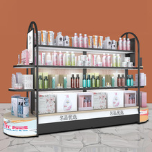 超市化妆品展台柜 母婴店展示架多层现代简约展柜