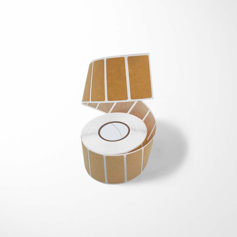 새로운 800개 스티커 | 롤 1.18X0.59인치 30X15MM 크라프트지 감사 봉인 스티커 선물 상자