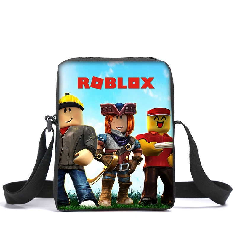 Сумка-планшет Roblox, аксессуар к игре, для учащихся начальных и средних классов, мультяшная унисекс рюкзак-сумка