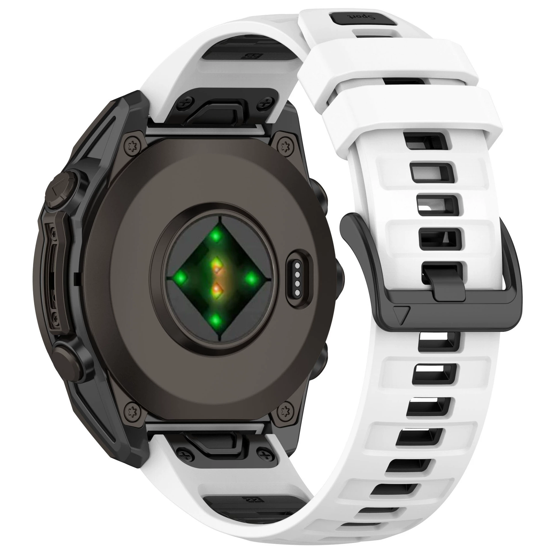 Подходит для часов Garmin Fenix8 двухцветный силиконовый ремешок Enduro3 оригинальный аналогичный ремешок для запястья