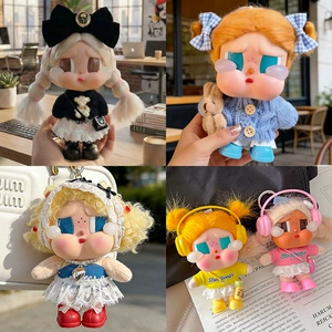 Плюшевая кукла из пластика, платье с бантиком, свитер, детская одежда